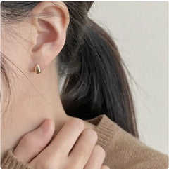 Minimalist Water Drop Earrings