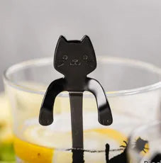 STAINLESS STEEL CAT TEASPOONS