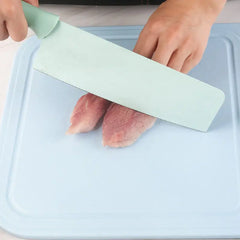 Kitchen Plastic Multifunctional Chopping Board with Drain Basket