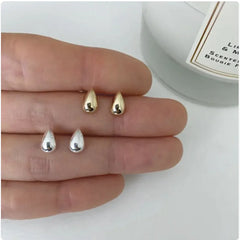 Minimalist Water Drop Earrings