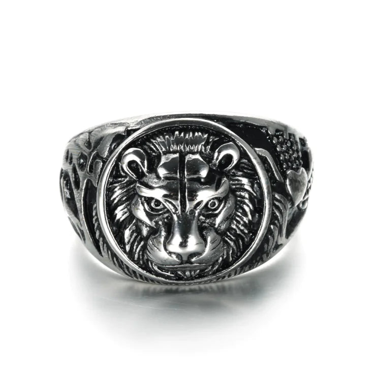 Lion Head Rings