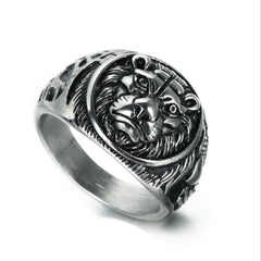 Lion Head Rings