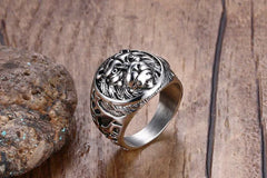 Lion Head Rings