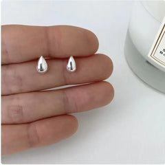 Minimalist Water Drop Earrings